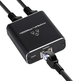 Divisor de Internet 2 en 1 con Cable de Alimentación USB