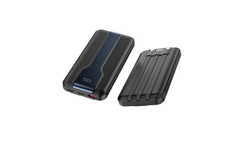 Fuente de alimentación con pantalla digital más cable de 10000 mAh Carga rápida